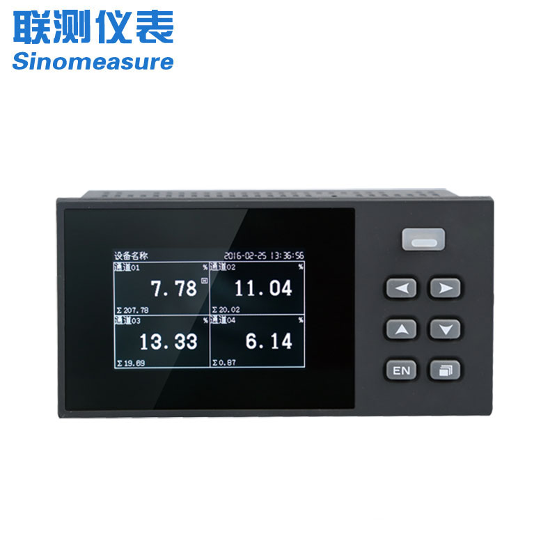 聯(lián)測(cè)_SIN-R200D_1-4路可選_3英寸單色液晶_無紙記錄儀_溫度_壓力_多種參數(shù)